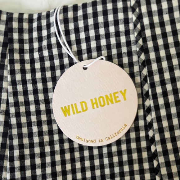 Wild Honey Women’s Black and White Shorts - Picture 2 of 6